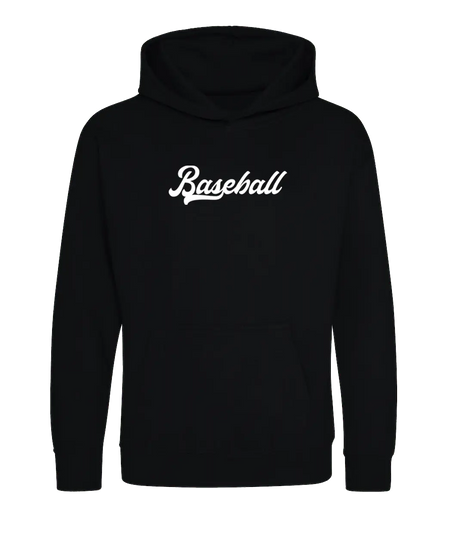 Big Bobble Hats Ltd Kids Hoody Extra Extra Small / Black Kids Baseball Hoodie