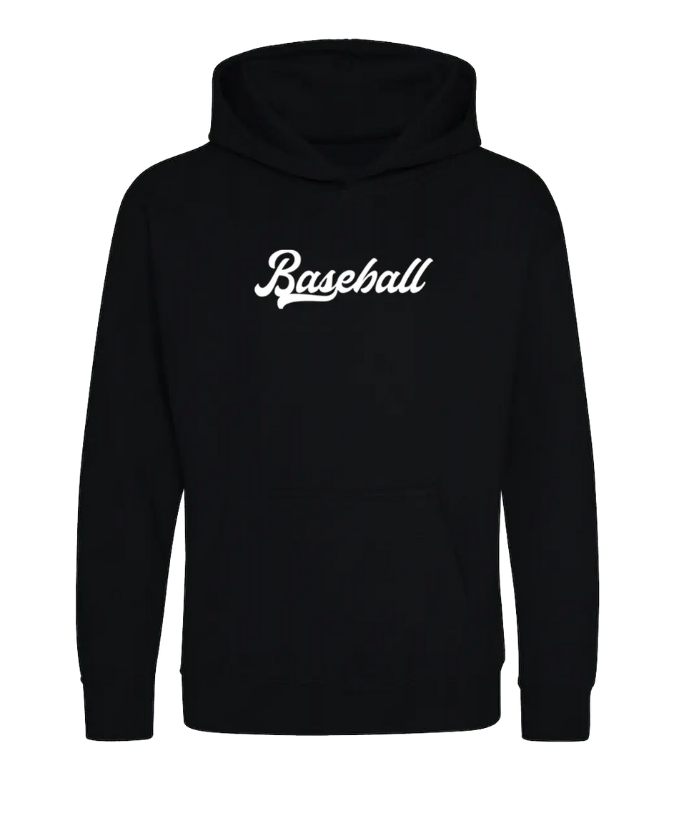 Big Bobble Hats Ltd Kids Hoody Extra Extra Small / Black Kids Baseball Hoodie