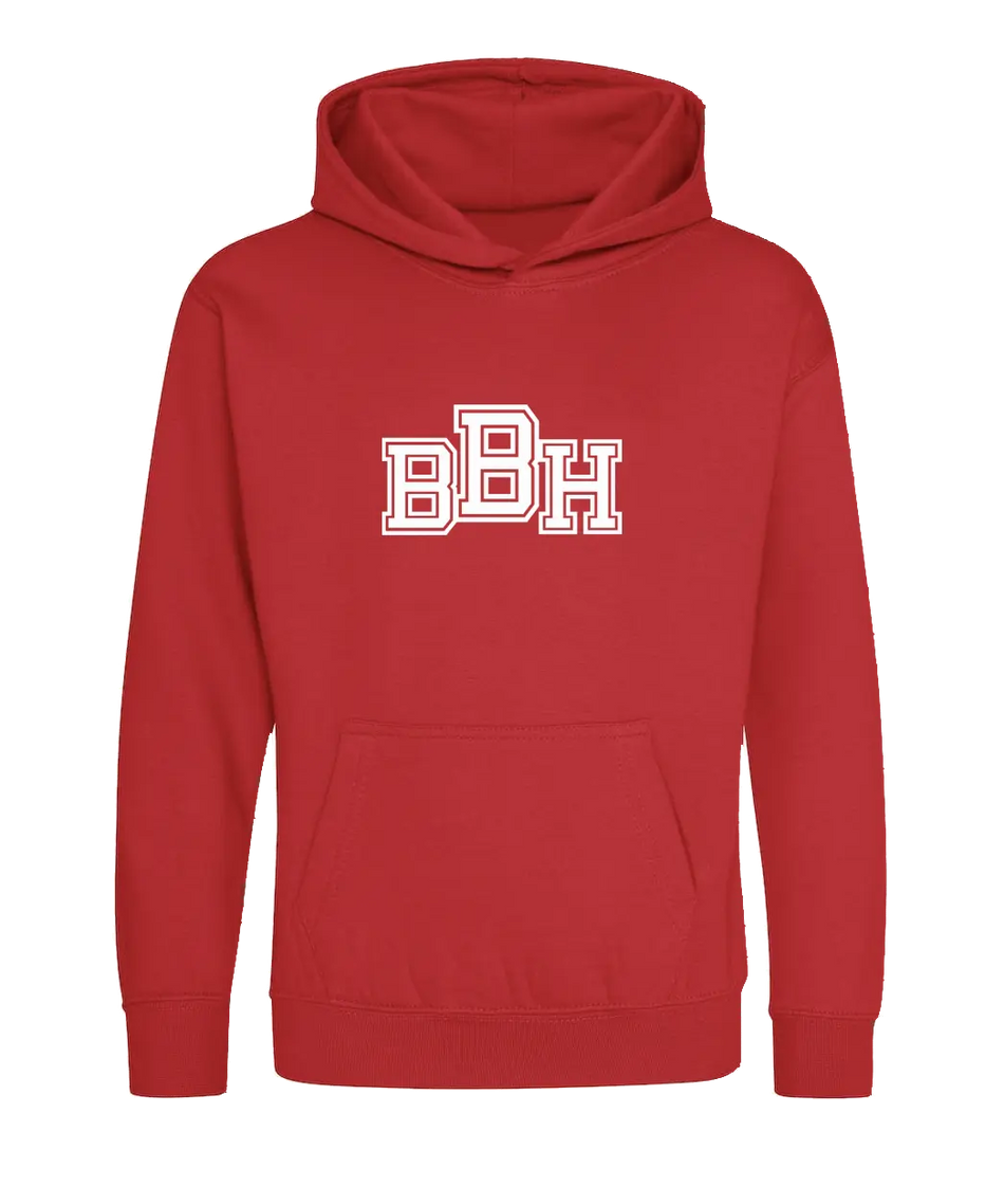 Big Bobble Hats Ltd Kids Hoody Extra Extra Small / Red Kids BBH Hoodie