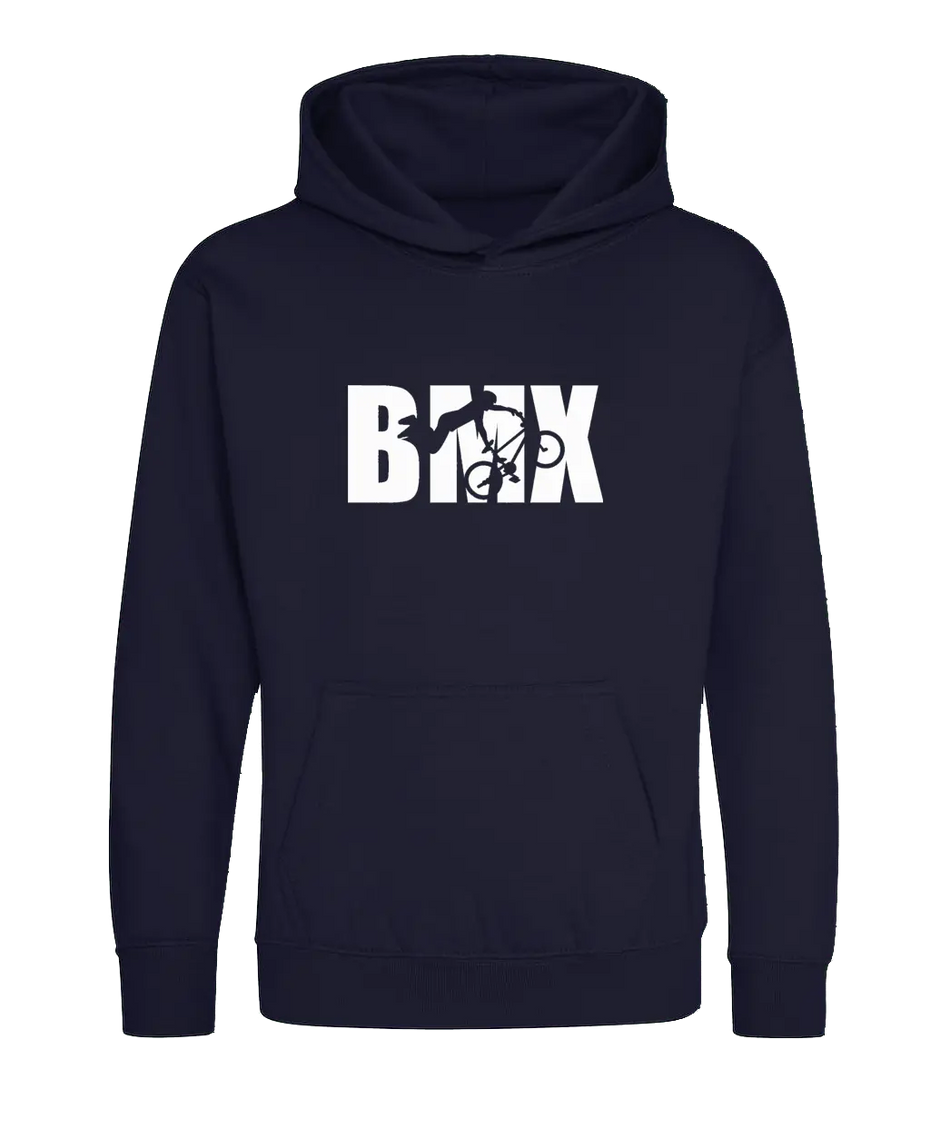 Big Bobble Hats Ltd Kids Hoody Extra Extra Small / Navy Kids BMX Hoodie