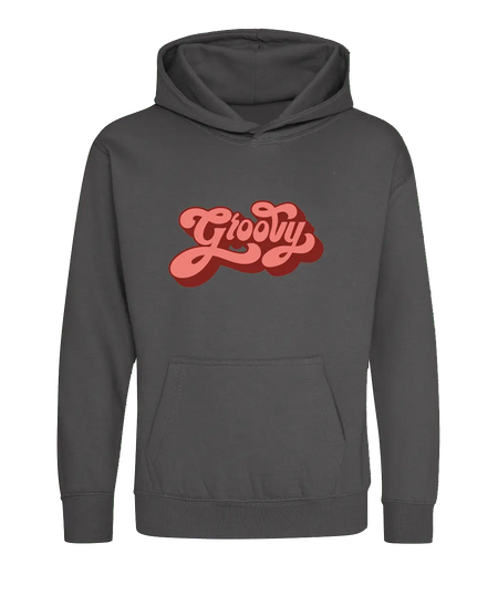 Big Bobble Hats Ltd Kids Hoody Extra Extra Small / Storm Grey Kids Groovy Hoodie