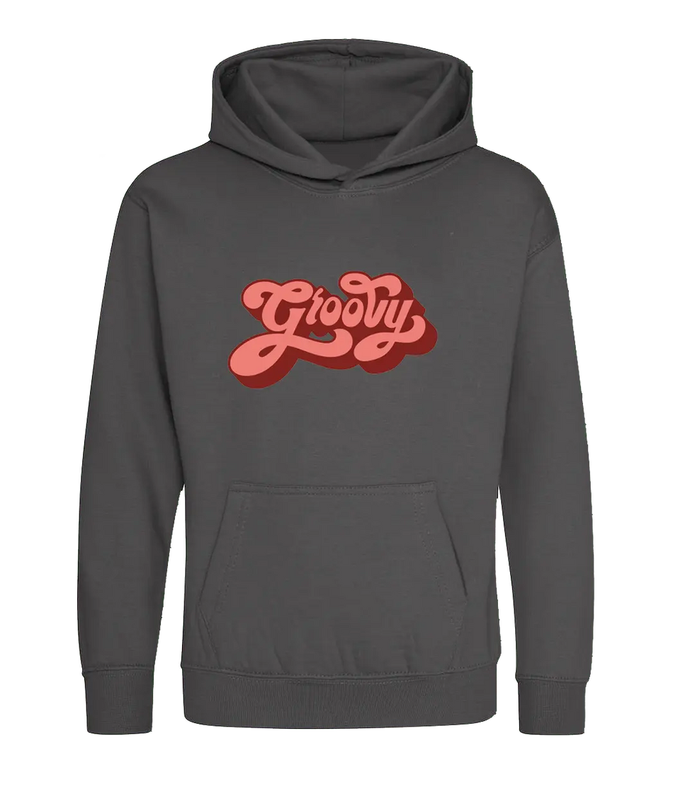 Big Bobble Hats Ltd Kids Hoody Extra Extra Small / Storm Grey Kids Groovy Hoodie