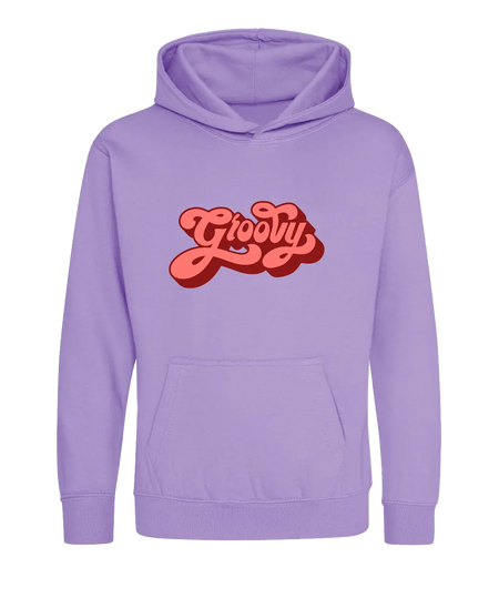 Big Bobble Hats Ltd Kids Hoody Extra Extra Small / Digital Lavender Kids Groovy Hoodie