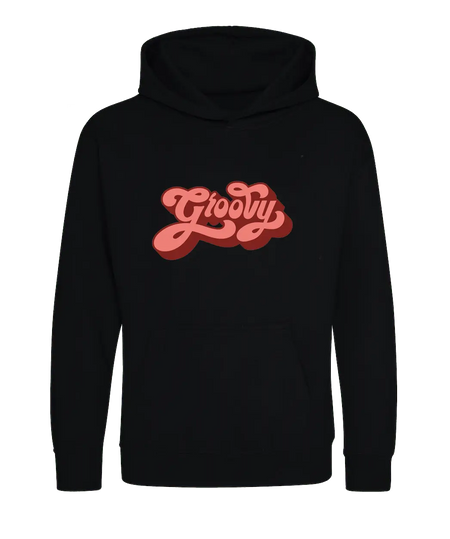 Big Bobble Hats Ltd Kids Hoody Extra Extra Small / Black Kids Groovy Hoodie