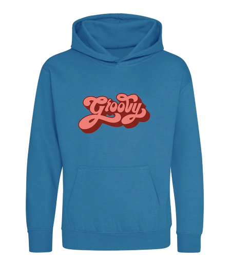 Big Bobble Hats Ltd Kids Hoody Extra Extra Small / Sapphire Blue Kids Groovy Hoodie