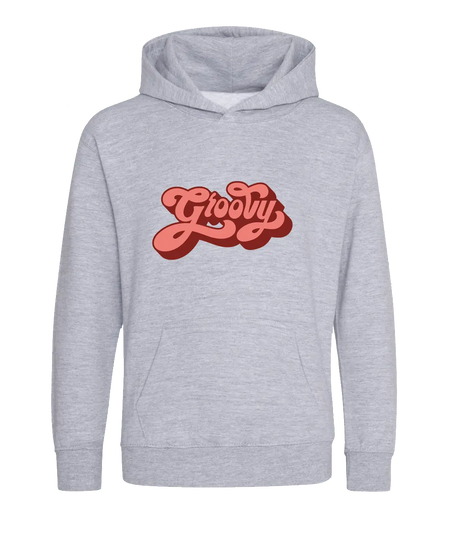 Big Bobble Hats Ltd Kids Hoody Extra Extra Small / Heather Grey Kids Groovy Hoodie