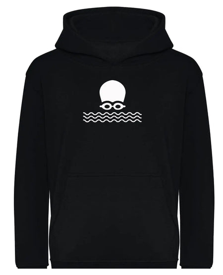 Big Bobble Hats Ltd Kids Hoody Extra Extra Small / Black Kids Open Water Swimming Hoodie
