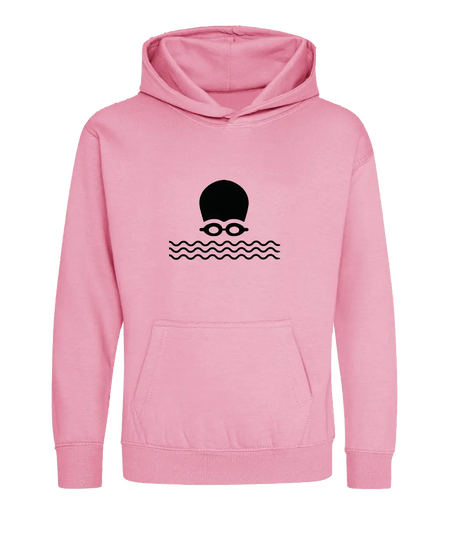 Big Bobble Hats Ltd Kids Hoody Extra Extra Small / Candyfloss Pink Kids Open Water Swimming Hoodie