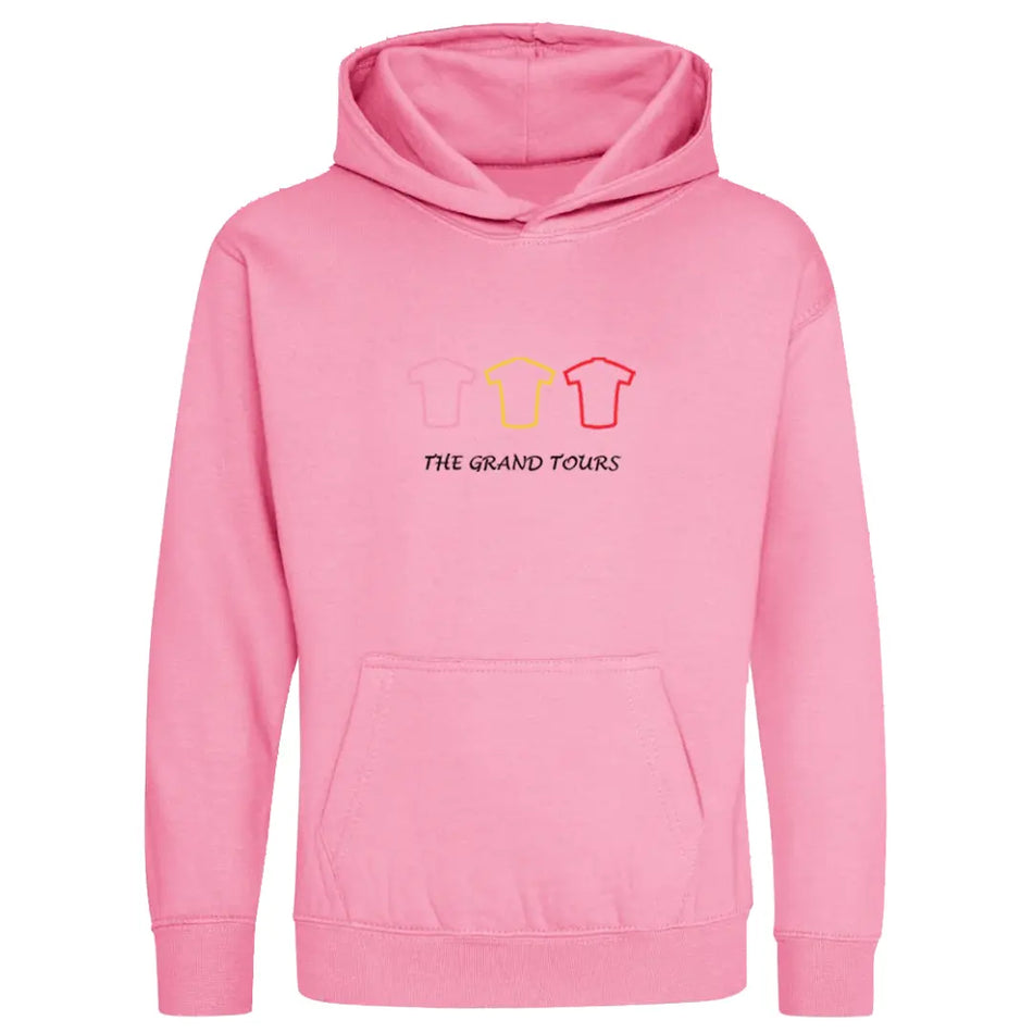 Big Bobble Hats Ltd Kids Hoody Extra Extra Small / Candyfloss Pink Kids The Grand Tours Hoodie