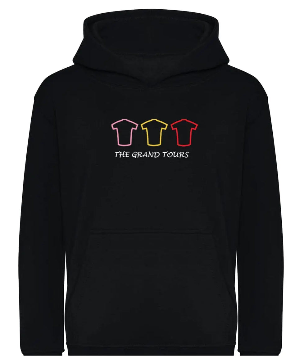 Big Bobble Hats Ltd Kids Hoody Extra Extra Small / Black Kids The Grand Tours Hoodie