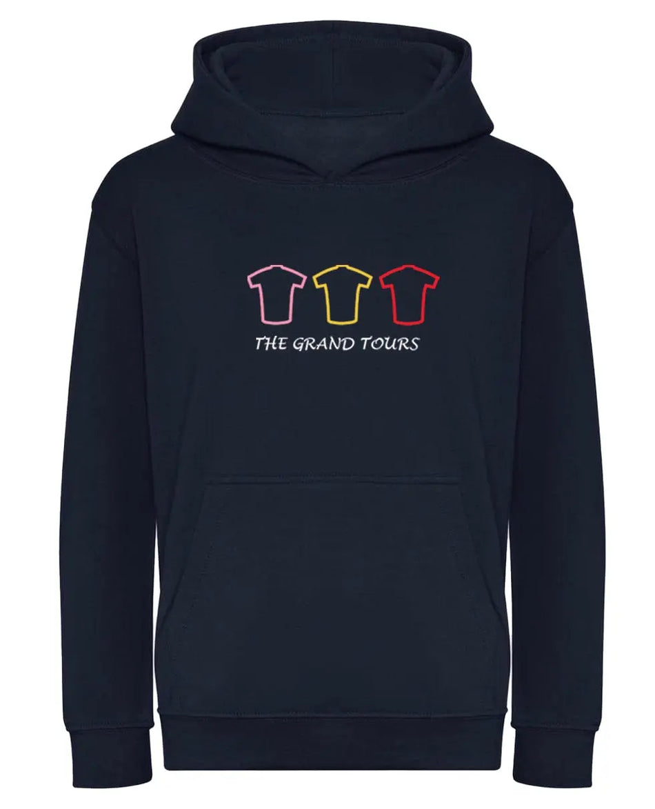 Big Bobble Hats Ltd Kids Hoody Extra Extra Small / Navy Kids The Grand Tours Hoodie