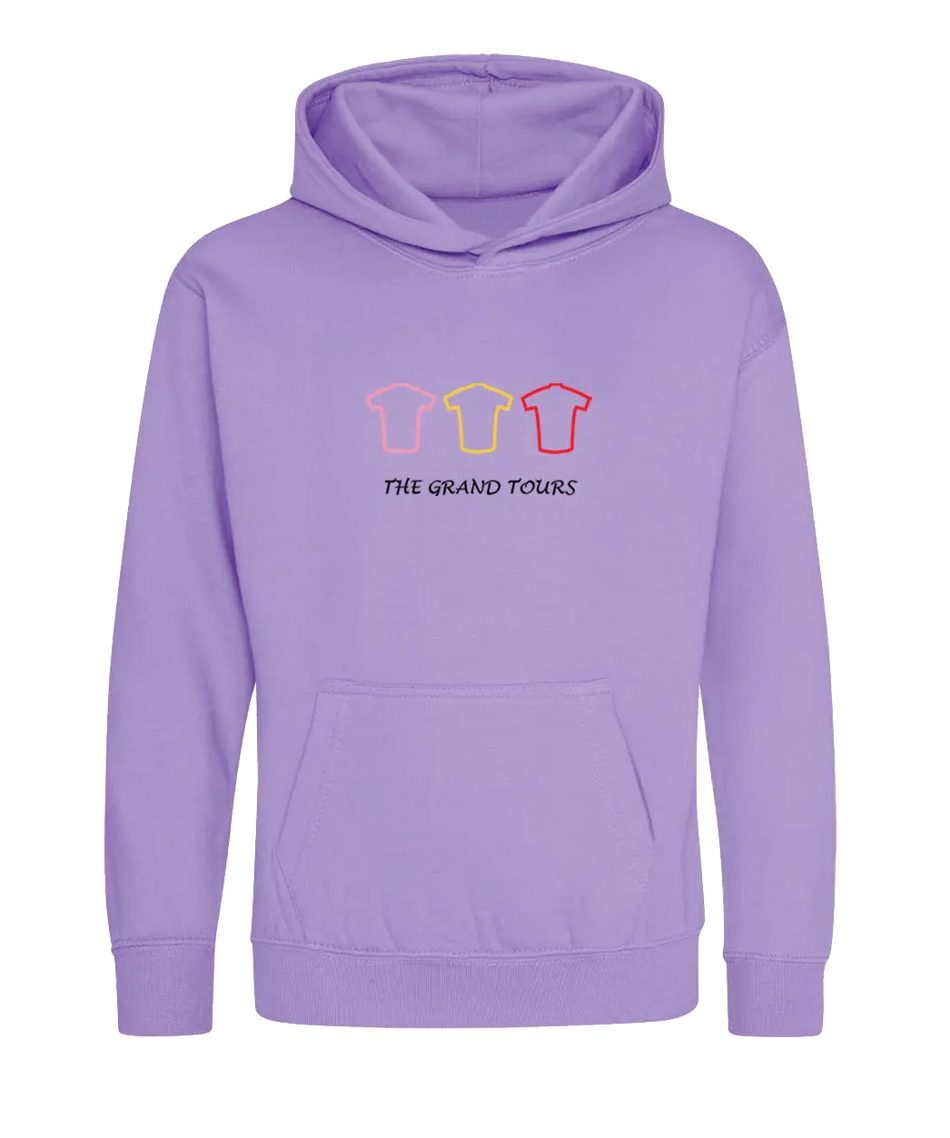 Big Bobble Hats Ltd Kids Hoody Extra Extra Small / Digitial Lavender Kids The Grand Tours Hoodie