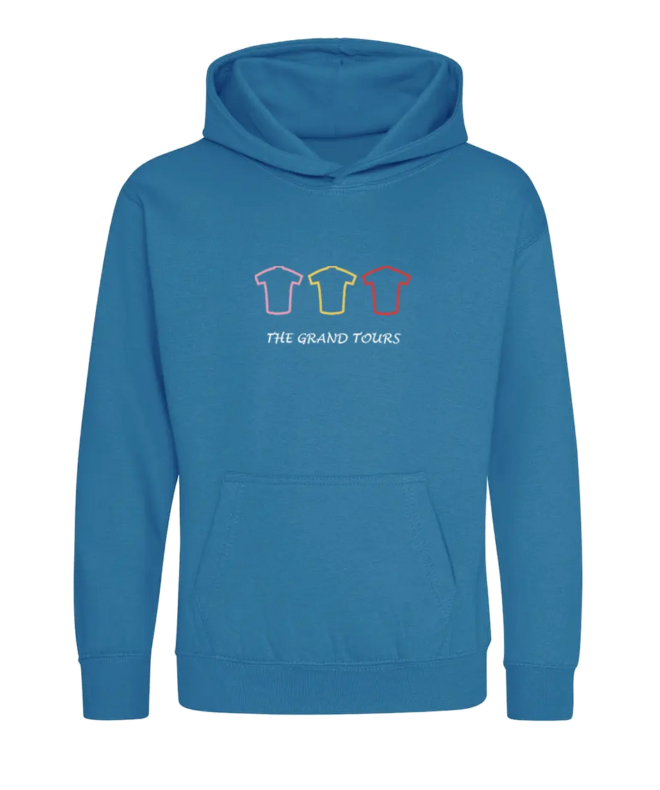 Big Bobble Hats Ltd Kids Hoody Extra Extra Small / Sapphire Blue Kids The Grand Tours Hoodie