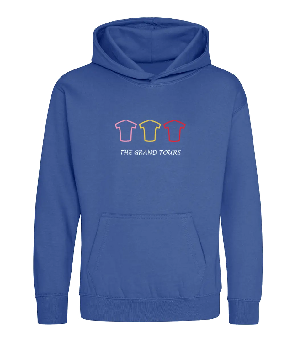 Big Bobble Hats Ltd Kids Hoody Extra Extra Small / Royal Blue Kids The Grand Tours Hoodie