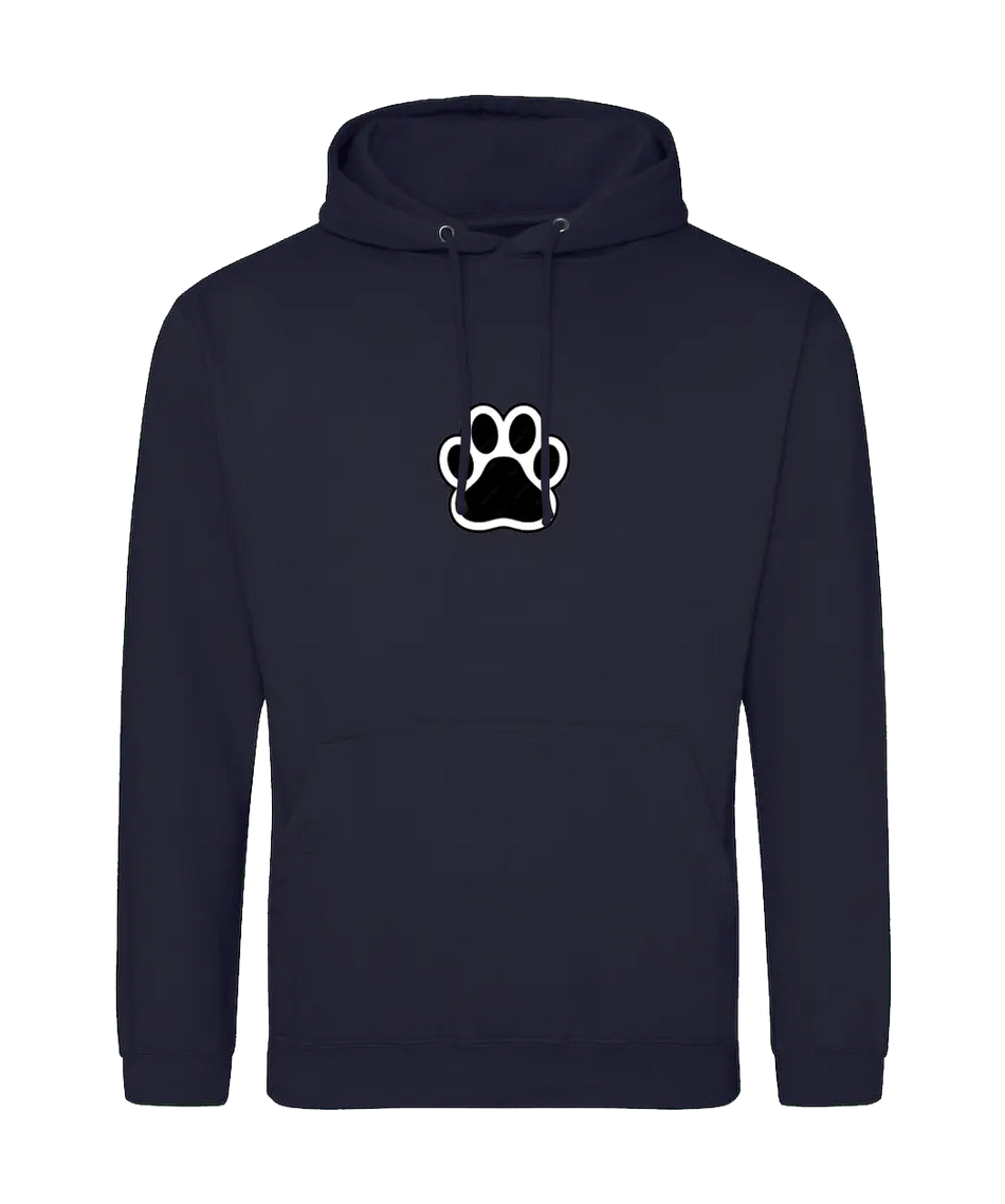Big Bobble Hats Ltd Hoodies Small / Navy Smoke Paw Hoodie