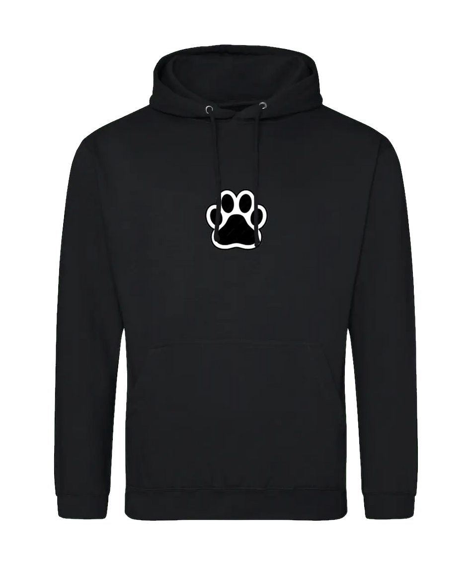 Big Bobble Hats Ltd Hoodies Small / Black Paw Hoodie