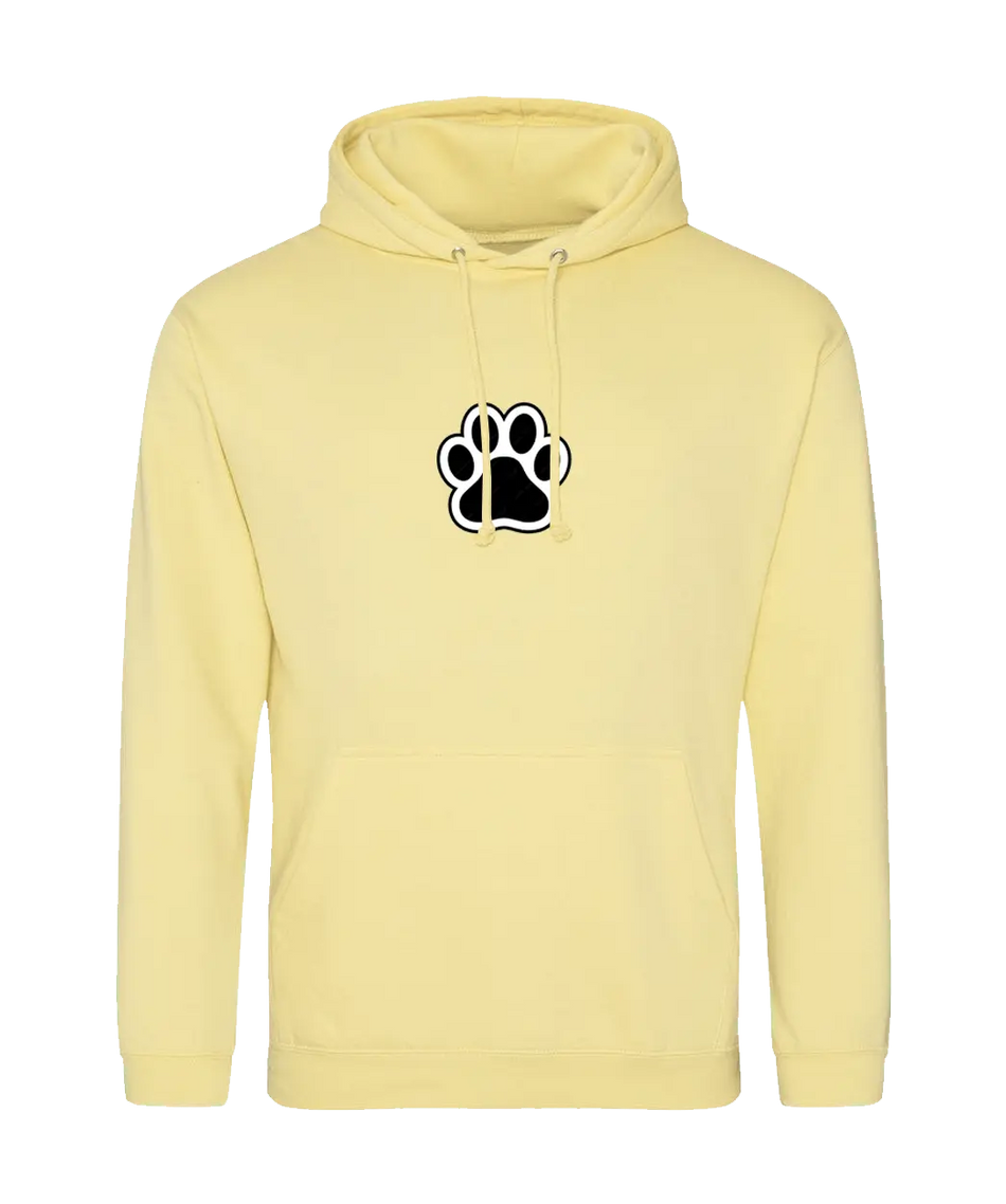 Big Bobble Hats Ltd Hoodies Small / Sherbet Lemon Paw Hoodie