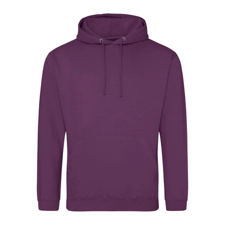Big Bobble Hats Ltd Hoodies Small / Plum Plain Hoodie