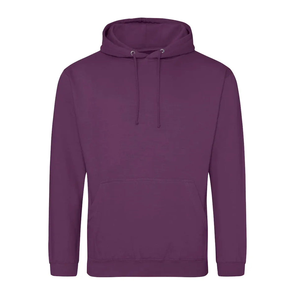 Big Bobble Hats Ltd Hoodies Small / Plum Plain Hoodie