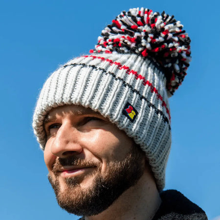 Big Bobble Hats Ltd Big Bobble Hat Silver Surfer