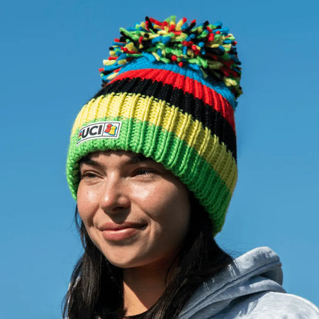 Big Bobble Hats Ltd Big Bobble Hat UCI Rainbow Stripes