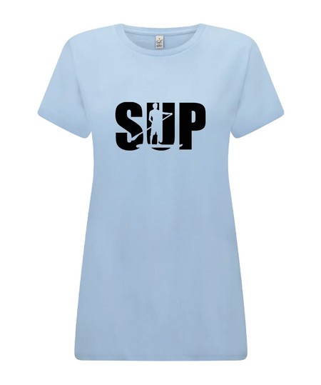 Big Bobble Hats Ltd T-Shirts Extra Small / Light Blue Women's SUP T-Shirt