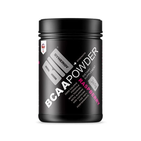 Bio-Synergy® Pre Workout 360g/30 servings / Raspberry BCAA Powder
