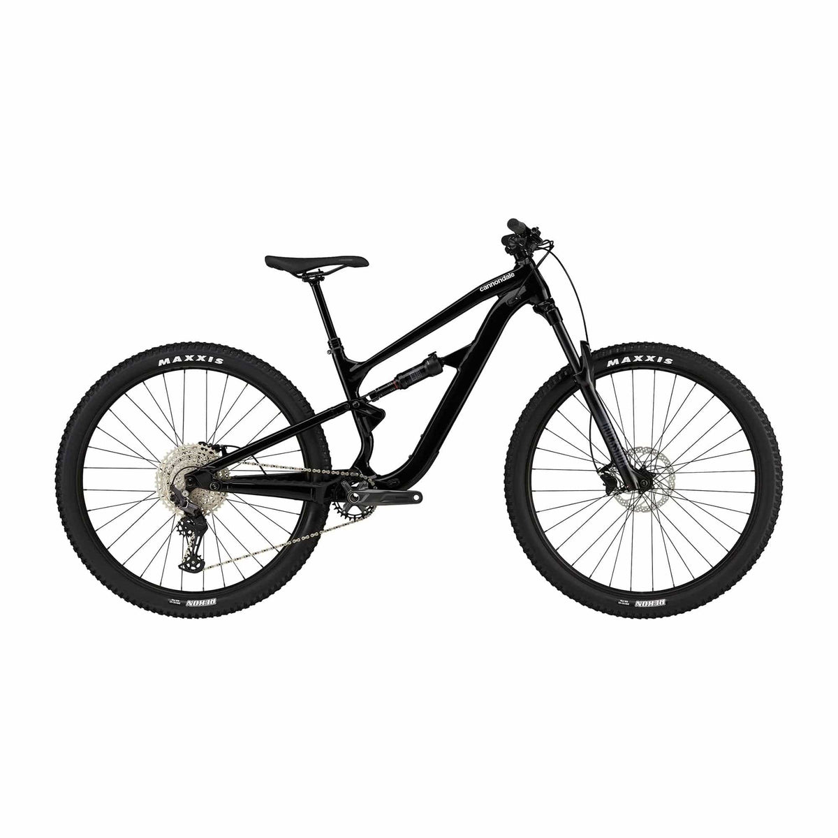 Full Suspension Mountain Black Cannondale Mountain Bike Cannondale