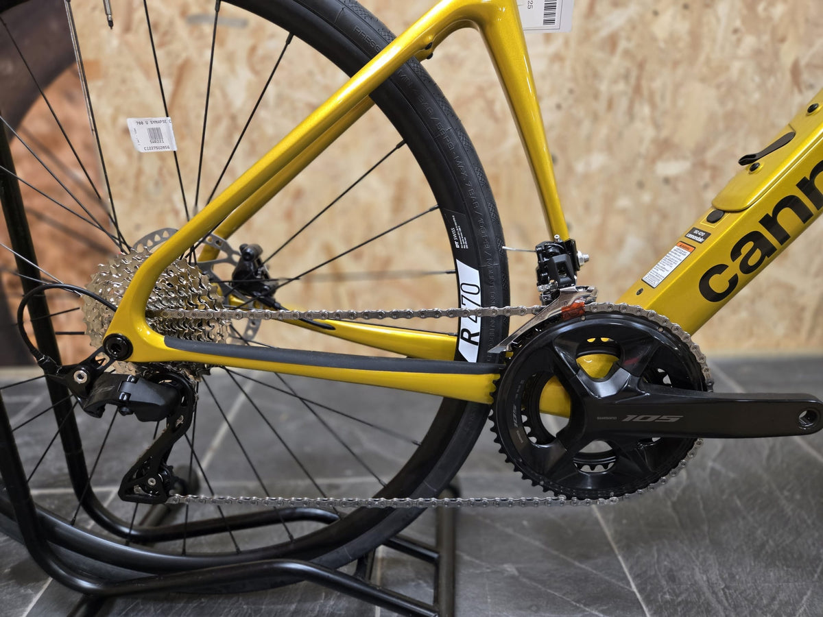 Cannondale Bicycles 56cm Cannondale Synapse Carbon 5 - Ex-Demo - 56cm Yellow