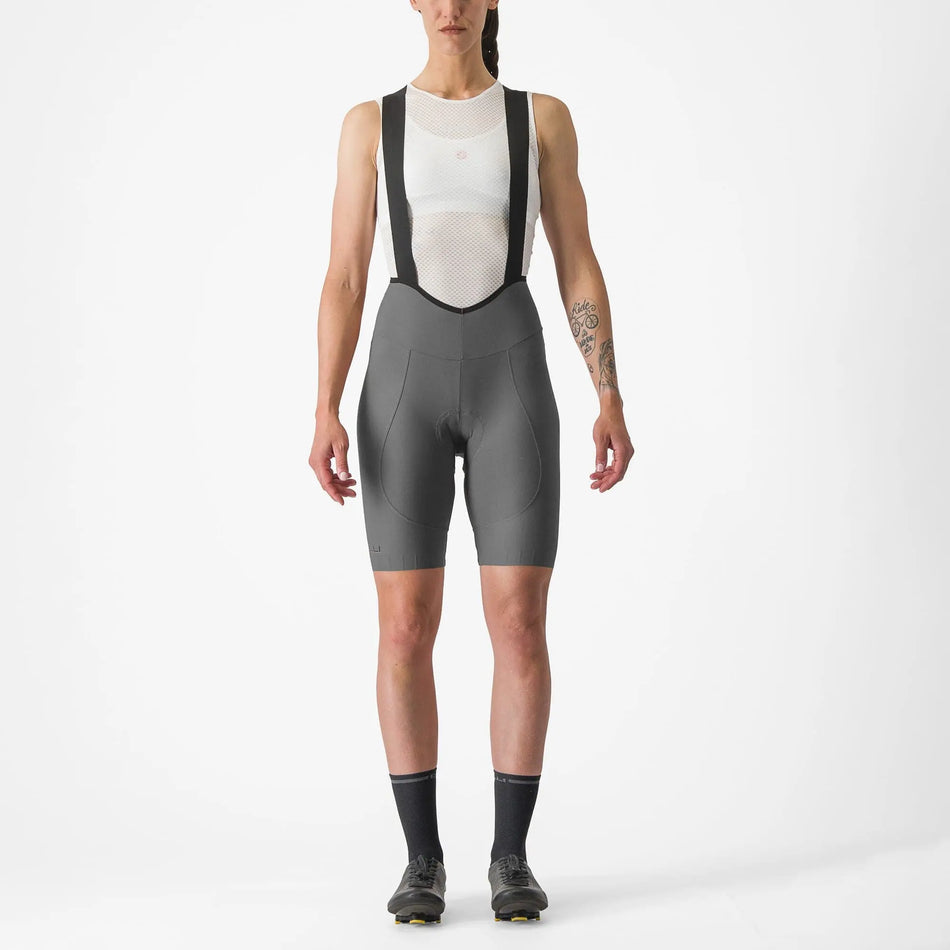 Castelli Women's shorts Gunmetal Grey / XL Castelli Espresso Women's DT Bib Shorts