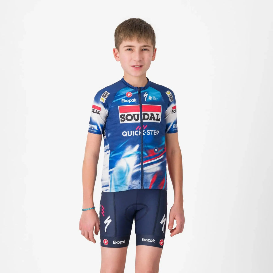 Castelli Youth Castelli Soudal Quick-Step Aero Kids' Jersey