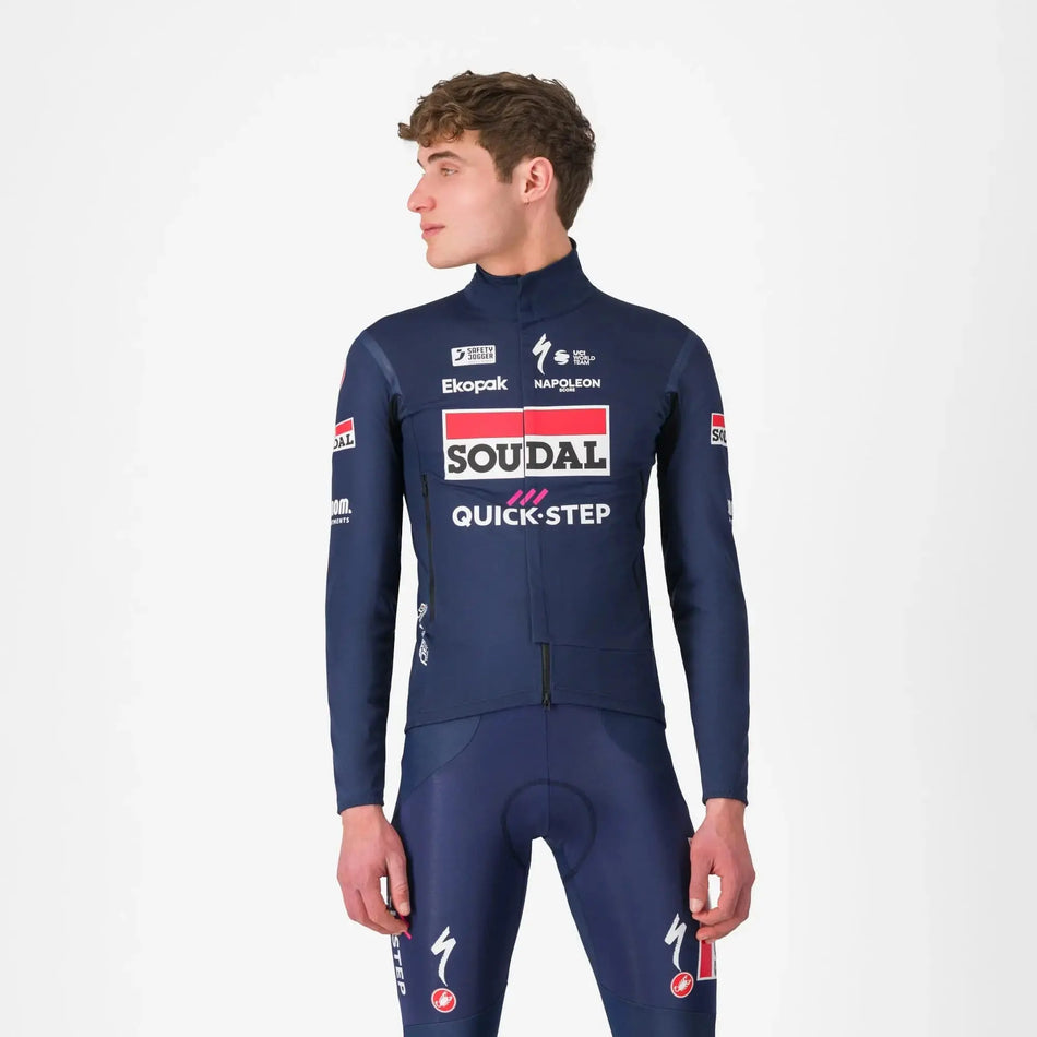 Castelli Men's jackets Belgian Blue / M Castelli Soudal Quick-Step Perfetto RoS 2 Jacket