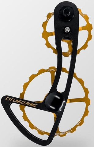 Cyclingceramic Oversized Derailleur Cages CYCLINGCERAMIC Shimano GRX RX 810 12 15 17 ODC Gravel 14-19T