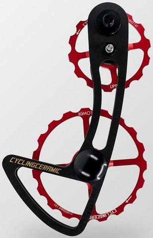 Cyclingceramic Oversized Derailleur Cages CYCLINGCERAMIC Shimano GRX RX 810 12 15 17 ODC Gravel 14-19T