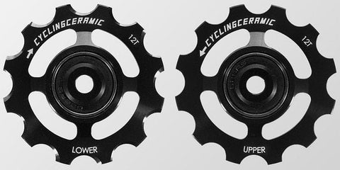 Cyclingceramic Jockey Wheels CYCLINGCERAMIC Sram 12s AXS - FORCE RED - Pulley Wheels - 12T/P
