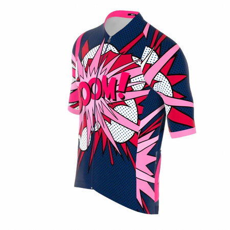 Disruptive Short Sleeve Jersey BOOM Magenta Short Sleeve Jersey