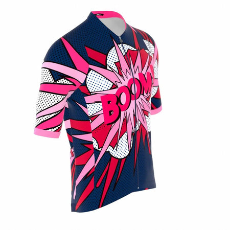Disruptive Short Sleeve Jersey BOOM Magenta Short Sleeve Jersey