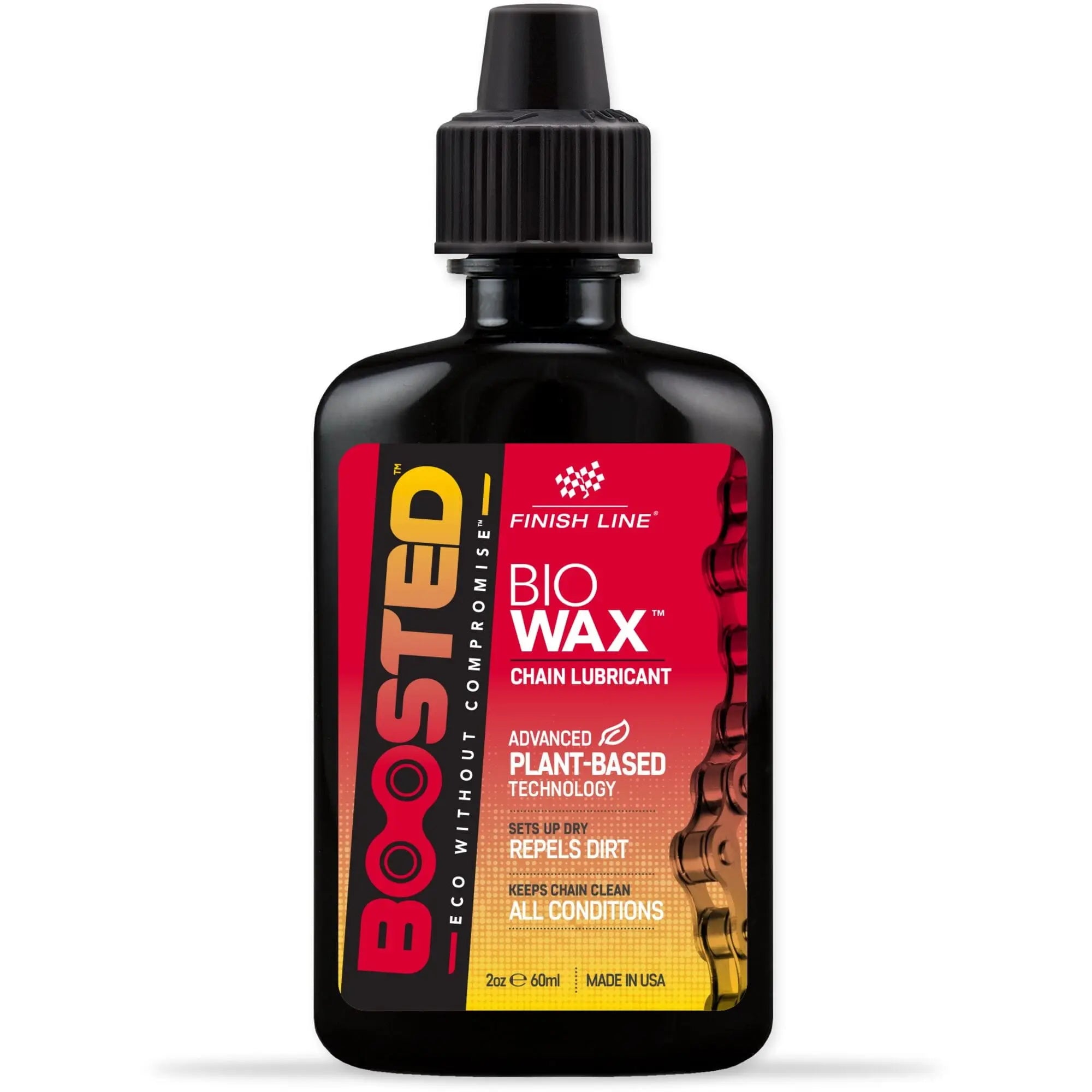 Finish Line BOOSTED™ - Bio Wax Chain Lubricant - Plant-Based