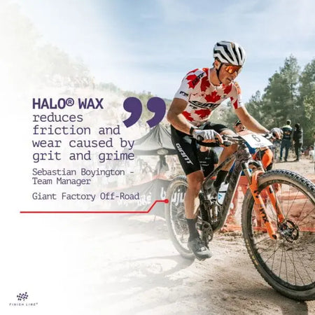 Finish Line Halo Wax Lubricant - 120ml - Bottle and Smart Luber