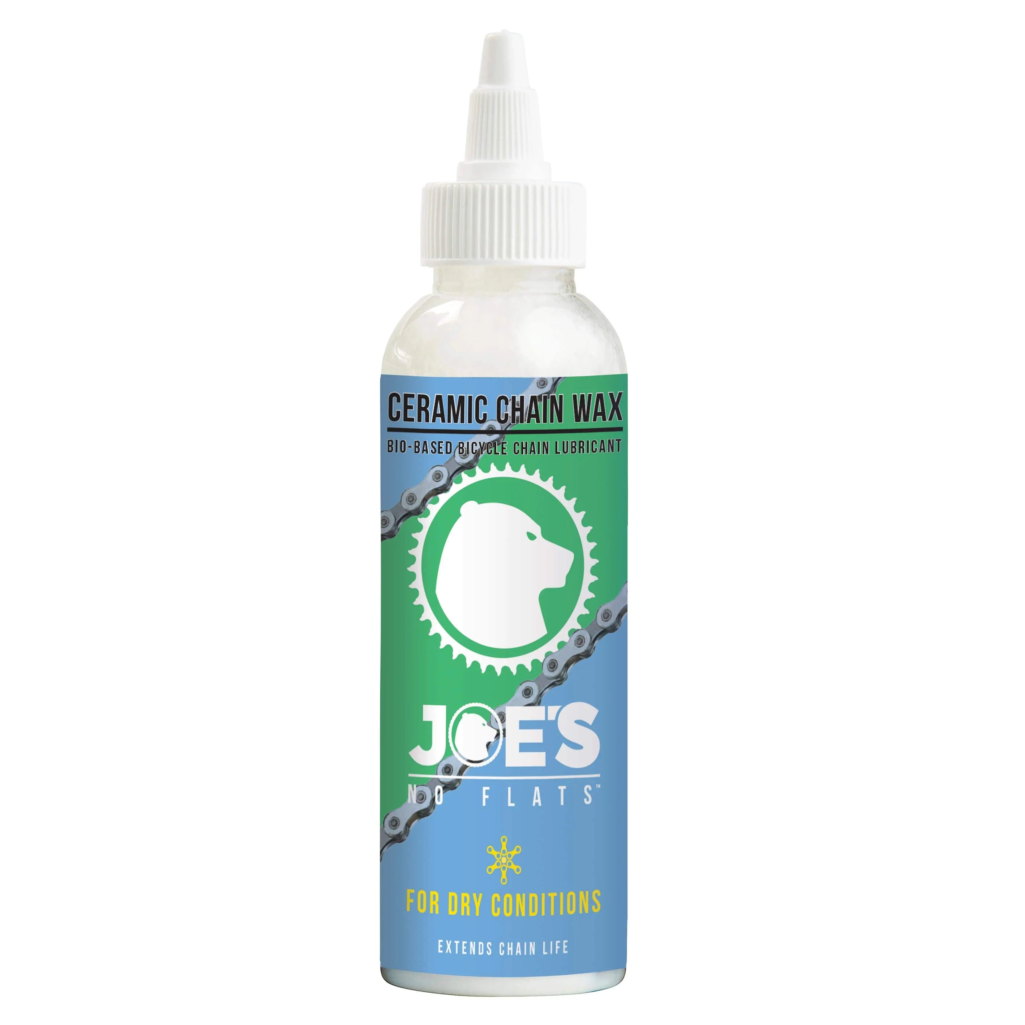Joe's No Flats Lube Joe's No Flats Ceramic Chain Wax Dry Condition (Drop) 125ml Bottle