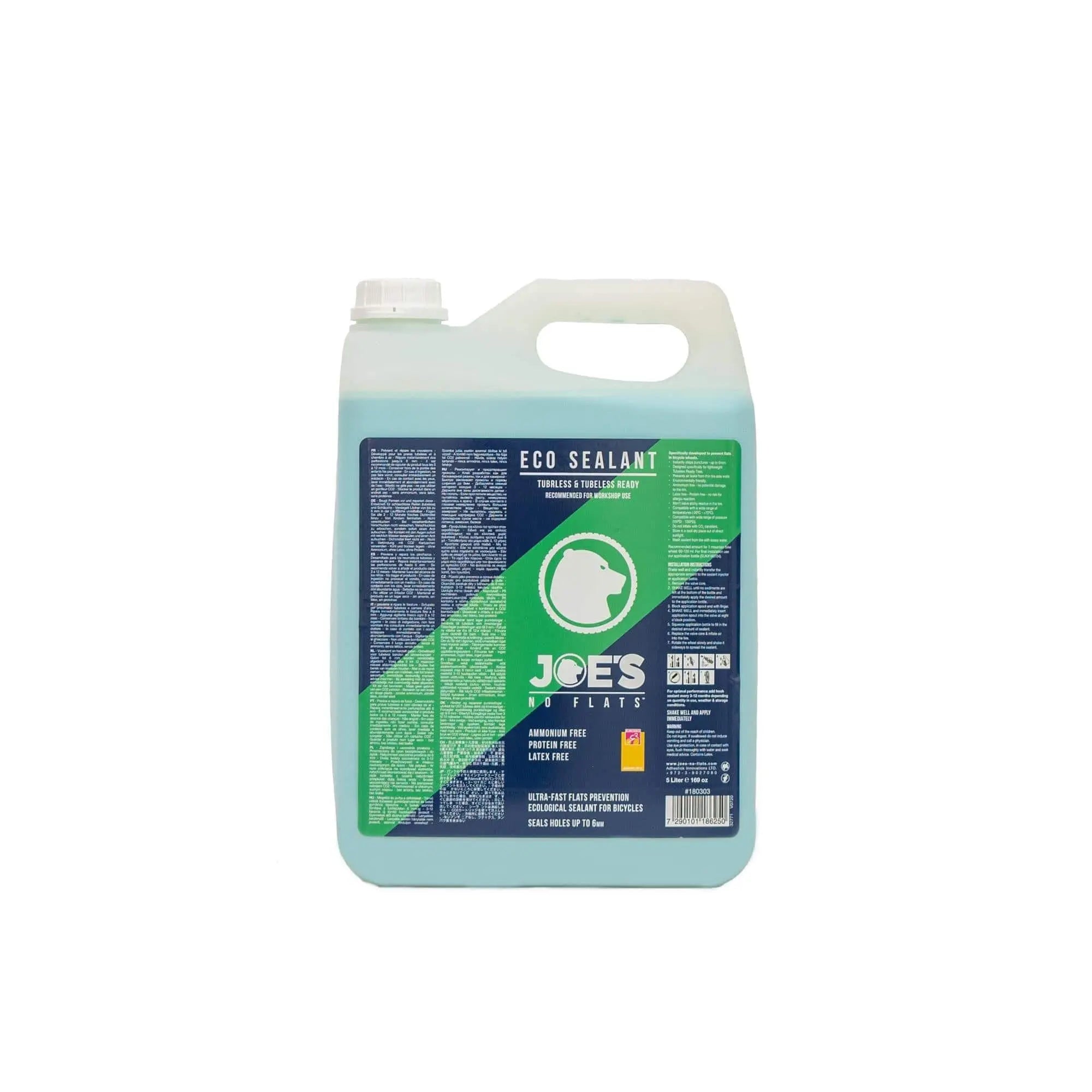 Joe's No Flats Tyre Sealant Joe's No Flats Eco Sealant 5 Litre Jerry Can