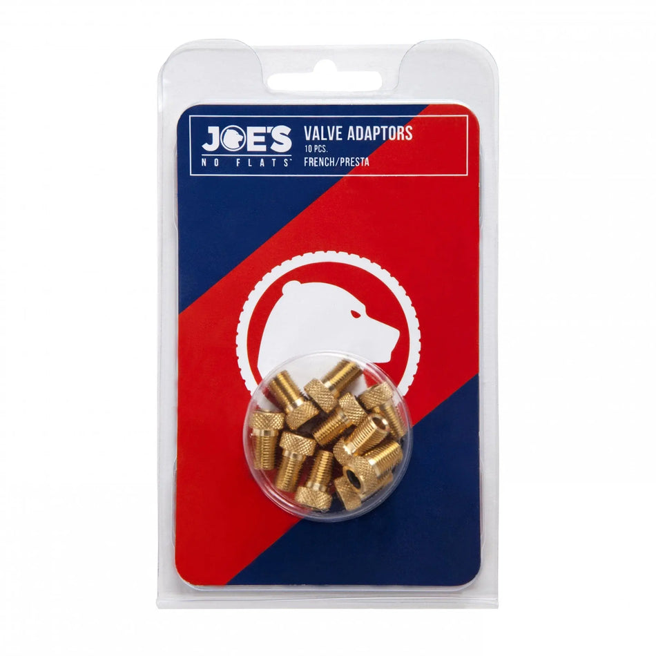 Joe's No Flats Valves Joe's No Flats Presta Valve Adaptor (10pcs)