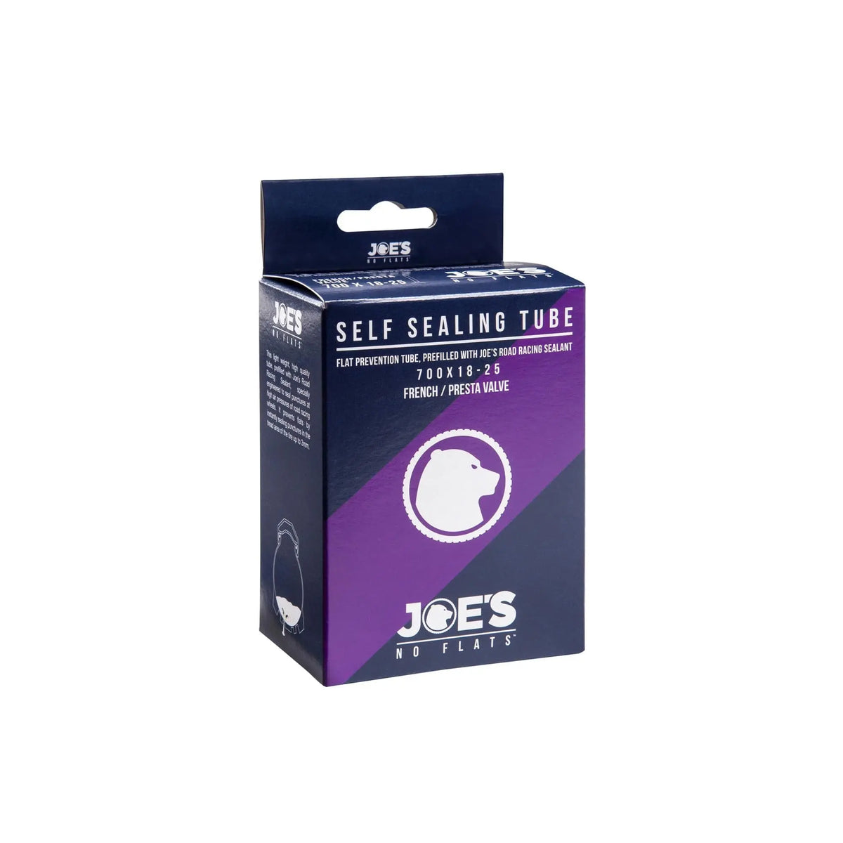 Joe's No Flats Inner Tube Joe's No Flats Road Self Sealing Tube (700 x 18-25c 60mm)