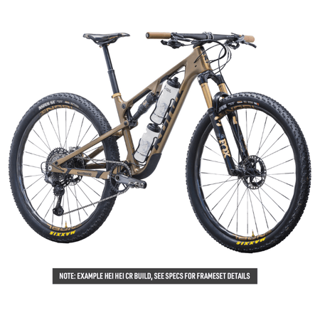 Kona Full Suspension Hei Hei CR G10 Frameset - Full Suspension - Gold