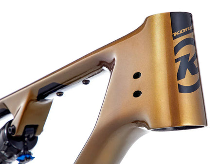 Kona Full Suspension Hei Hei CR G10 Frameset - Full Suspension - Gold