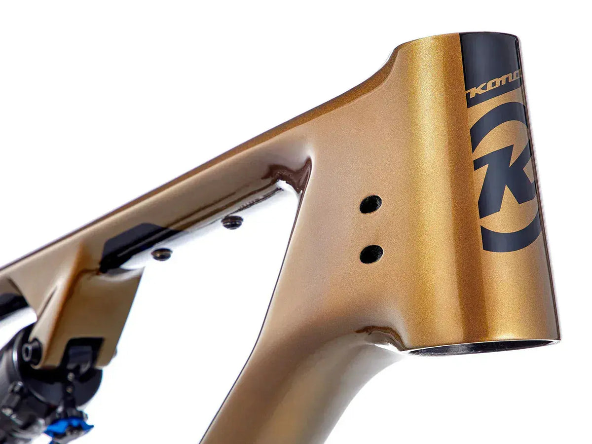Kona Full Suspension Hei Hei CR G10 Frameset - Full Suspension - Gold