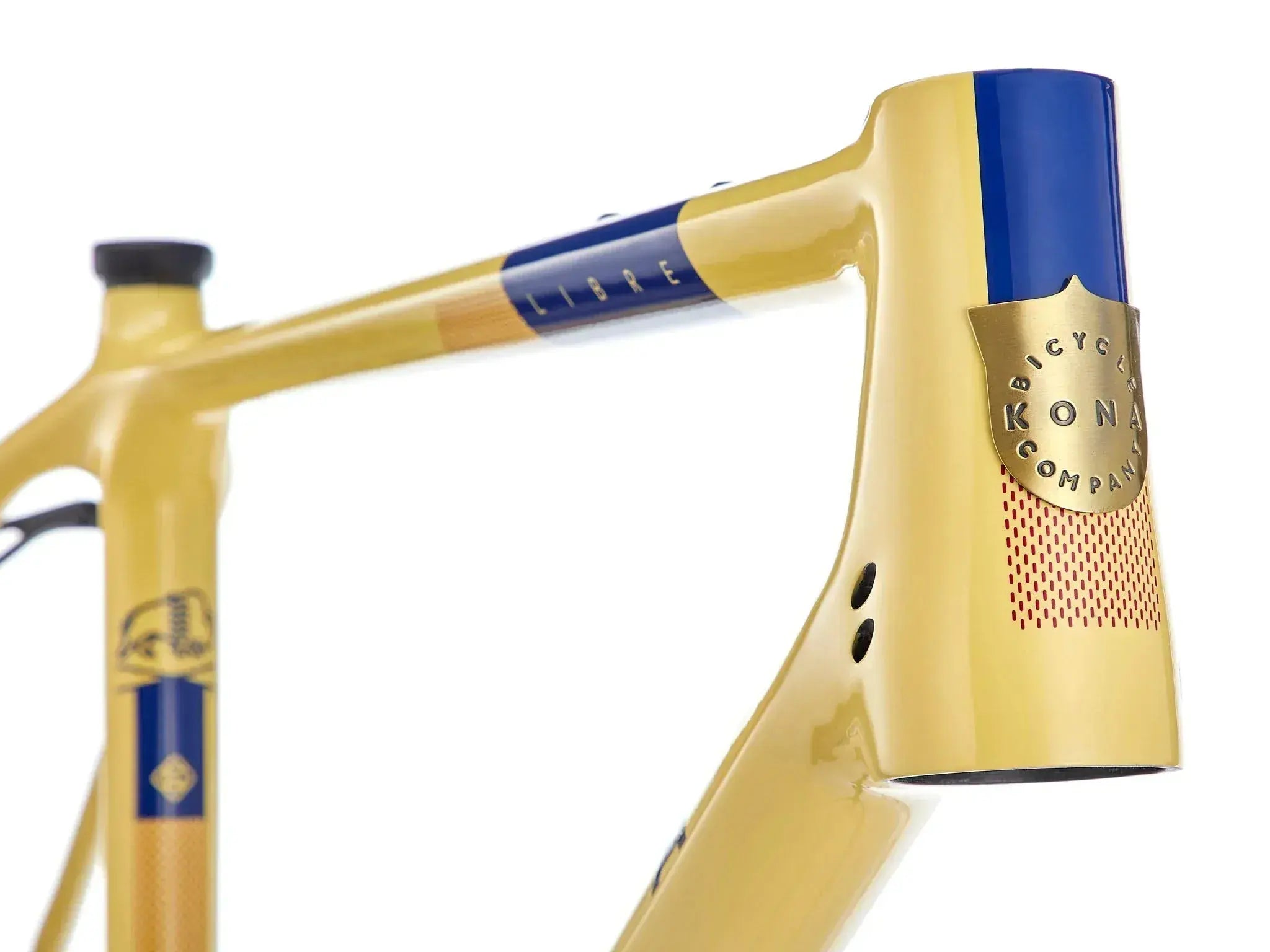 Kona Road / Gravel Libre CR G2 Frameset - Road / Gravel - Yellow