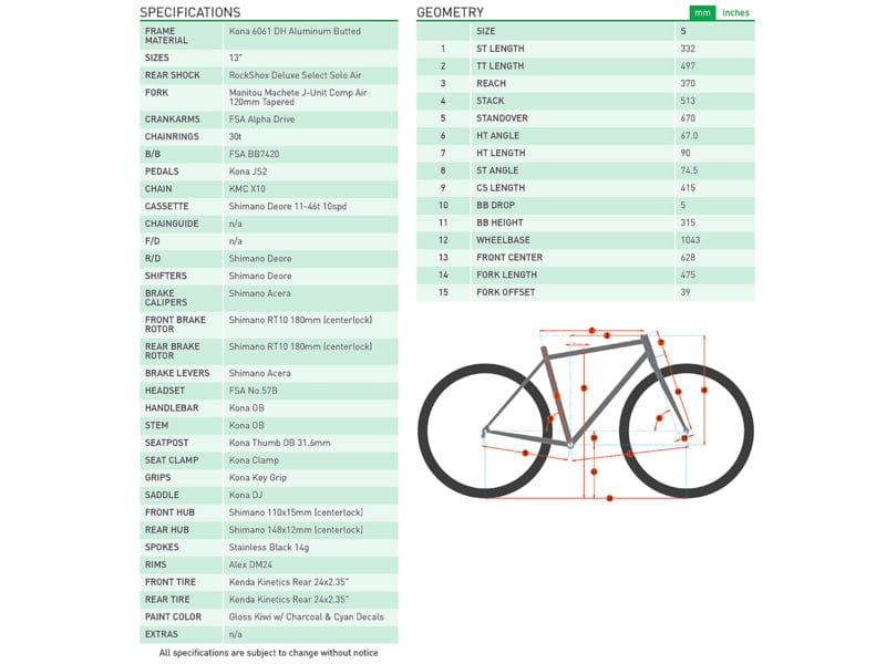 Kona Kids Process 24 - Kids Bike