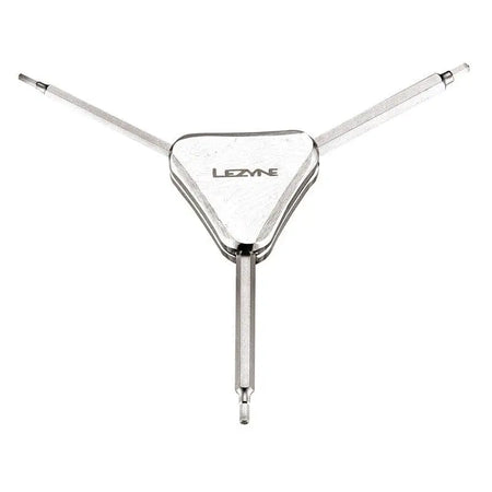 Lezyne Workshop Tool 2 | 2.5 | 3mm / Silver Lezyne - 3 Way Hex Wrench - 2/2.5/3mm