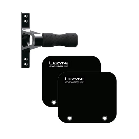 Lezyne Storage Hook universal / Black Lezyne - CNC Alloy Wheel Hook